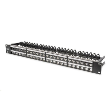 Digitus 48port 19" 1U fekete moduláris üres patch panel egyéb hálózati eszköz
