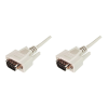 Digitus Assmann Datatransfer connection cable, D-Sub9 2m Beige (AK-610107-020-E)