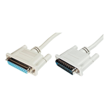 Digitus Assmann Datatransfer extension cable, D-Sub25 3m Beige (AK-610201-030-E) kábel és adapter