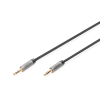 Digitus audio extension cable, 3.5 mm jack to 3.5 mm socket 1,8m black db-510110-018-s