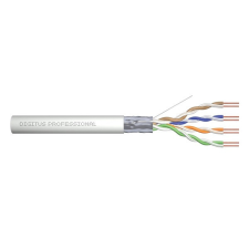 Digitus CAT5e F/UTP 100MHz Eca PVC 305m árnyékolt dobozos szürke fali kábel kábel és adapter