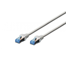 Digitus CAT5e F/UTP PVC 0,5m árnyékolt szürke patch kábel kábel és adapter