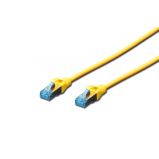Digitus CAT5e SF-UTP Patch Cable 5m Yellow kábel és adapter