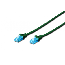 Digitus CAT5e U-UTP Patch Cable 5m Green kábel és adapter