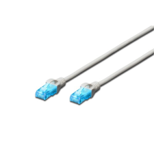 Digitus cat5e u/utp pvc 10m szürke patch kábel kábel és adapter