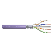 Digitus CAT6 F-UTP Installation cable 100m Purple kábel és adapter