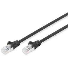 Digitus CAT6 RJ45 S/FTP Patchkabel 10,0m schwarz (DB-160144-100-S) kábel és adapter
