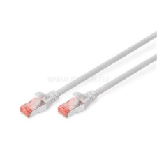 Digitus CAT6 S-FTP LSZH 0,5m szürke patch kábel (DK-1644-005) kábel és adapter