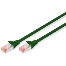 Digitus cat6 s-ftp lszh 5m zöld patch kábel kábel és adapter