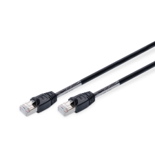 Digitus cat6 s-ftp patch cable 1m black dk-1644-010/bl-od kábel és adapter