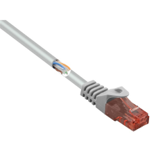 Digitus cat6 u/utp 1m szürke patch kábel kábel és adapter