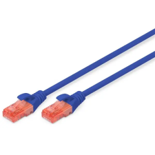 Digitus CAT6 U/UTP LSZH 1m kék patch kábel kábel és adapter