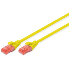 Digitus CAT6 U/UTP LSZH 5m sárga patch kábel kábel és adapter