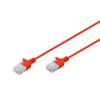 Digitus CAT6 U-UTP Patch Cable 3m Red DK-1618-030S-R