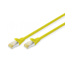 Digitus CAT6A S-FTP Patch Cable 0,25m Yellow kábel és adapter