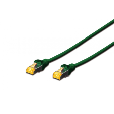Digitus CAT6A S-FTP Patch Cable 7m Green kábel és adapter