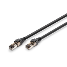 Digitus CAT8.1 S-FTP Patch Cable 2m Black kábel és adapter