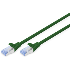 Digitus CAT 5e SF/UTP Patchkabel, 20m, grün (DK-1532-200/G) kábel és adapter