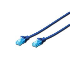 Digitus CAT 5e U/UTP Patchkabel, 3m, blau (DK-1511-030/B) kábel és adapter