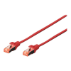 Digitus CAT 6 S/FTP Patchkabel, 10 Stück, 3m, rot (DK-1644-030-R-10)