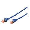 Digitus CAT 6 S/FTP Patchkabel, 5 Stück, 10m, blau (DK-1644-100-B-5)