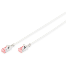 Digitus CAT 6 U/FTP Slim Patchkabel 10m grau (DK-1624-100S) kábel és adapter