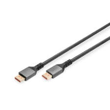 Digitus DB-340111-010-S Displayport 2.1 Kábel 1m - Fekete kábel és adapter