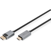 Digitus DisplayPort 1.2/1.2a HDMI 2.0 Átalakító Fekete 3m DB-340202-030-S