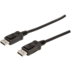 Digitus DisplayPort csatlakozókábel [1x DisplayPort dugó - 1x DisplayPort dugó] 5 m fekete, Digitus (AK-340103-050-S)