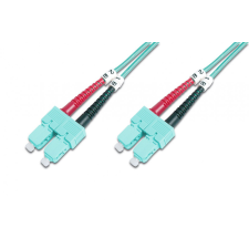 Digitus DK-2522-03-4 száloptikás kábel 3 M I-VH OM4 Violet kábel és adapter
