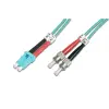 Digitus DK-2531-03/3 száloptikás kábel 3 M LC ST I-VH OM3 Blue