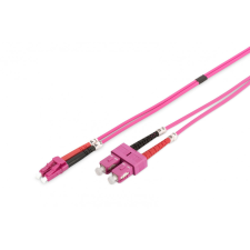 Digitus DK-2532-02-4 száloptikás kábel 2 M I-VH Violet kábel és adapter
