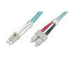 Digitus DK-2532-05/3 Fiber Optic Multimode patch kábel LC / SC OM3 5m türkiz (DK-2532-05/3) - Fiber Optic