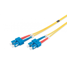 Digitus DK-2922-10 száloptikás kábel 10 M I-VH OS2 Yellow kábel és adapter