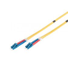 Digitus DK-2933-10 száloptikás kábel 10 M LC I-VH OS2 Yellow kábel és adapter