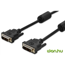Digitus DVI-D Összekötő Fekete 5m AK-320100-050-S kábel és adapter