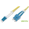 Digitus Fiber Optic LC Fiber Optic SC Összekötő Sárga 2m DK-2932-02