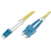 Digitus Fiber Optic LC Fiber Optic SC Összeköto Sárga 3m DK-2932-03