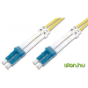 Digitus Fiber Optic LC Összekötő Sárga 5m DK-2933-05
