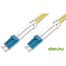 Digitus Fiber Optic LC Összekötő Sárga 5m DK-2933-05 kábel és adapter