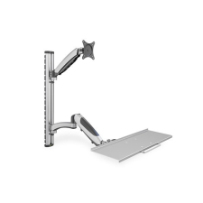 Digitus flexibilis fali monitor (VESA 100x100) + billentyűzet tartó konzol tv állvány és fali konzol