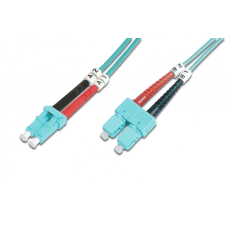Digitus FO patch cord, duplex, LC to SC kábel és adapter