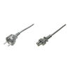 Digitus German power cable - CEE 7/7 (Type-F) (CEE 7/7) male/IEC C5 female - 1.8 m (AK-440103-018-S)
