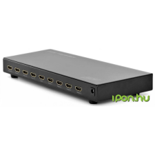 Digitus HDMI Elosztó Fekete 40cm DS-43302 audió/videó kellék, kábel és adapter