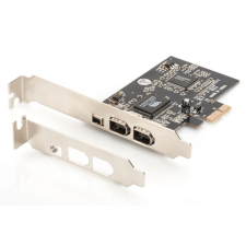 Digitus IEEE 1394a Interface Card, PCIexpress, 3 Port kábel és adapter