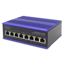 Digitus Industrial 8-Port Fast Ethernet Switch hub és switch