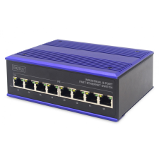  Digitus Industrial 8-Port Fast Ethernet Switch hub és switch