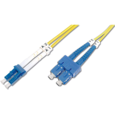 Digitus LWL Patchkabel LC -> SC 5.00m Singlemode Duplex OS2 (DK-2932-05) kábel és adapter