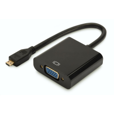 Digitus Micro-HDMI -> VGA átalakító fekete (DA-70460) (DA-70460) kábel és adapter