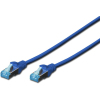 Digitus Patchkabel RJ45 SF/UTP Cat5e  1.00m blau Hebelschutz Polybeutel (DK-1532-010/B)